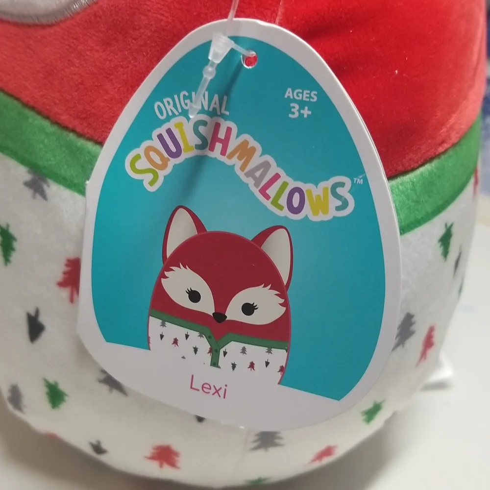 Brand new Squishmallows Lexi the Fox Pillow